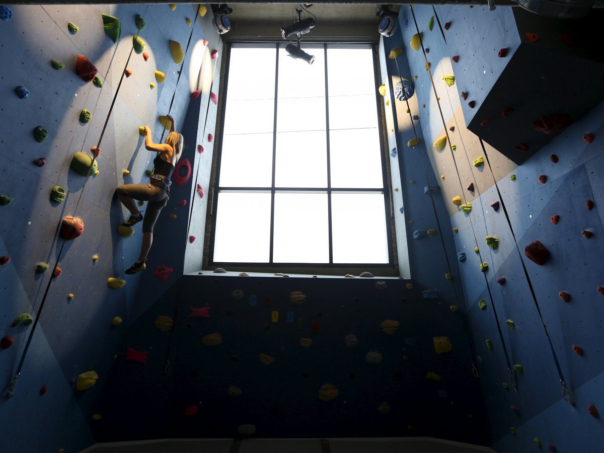 googles-office-in-ontario-canada-has-a-full-fledged-rock-climbing-wall