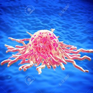 cancer cell or tumor illustration in high details