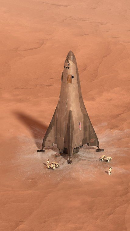 Lockheed Martin لندری را به مأموریت خودش اضافه کرده که می‌تواند فضانوردان را به مدت دو هفت به سطح مریخ ببرد.