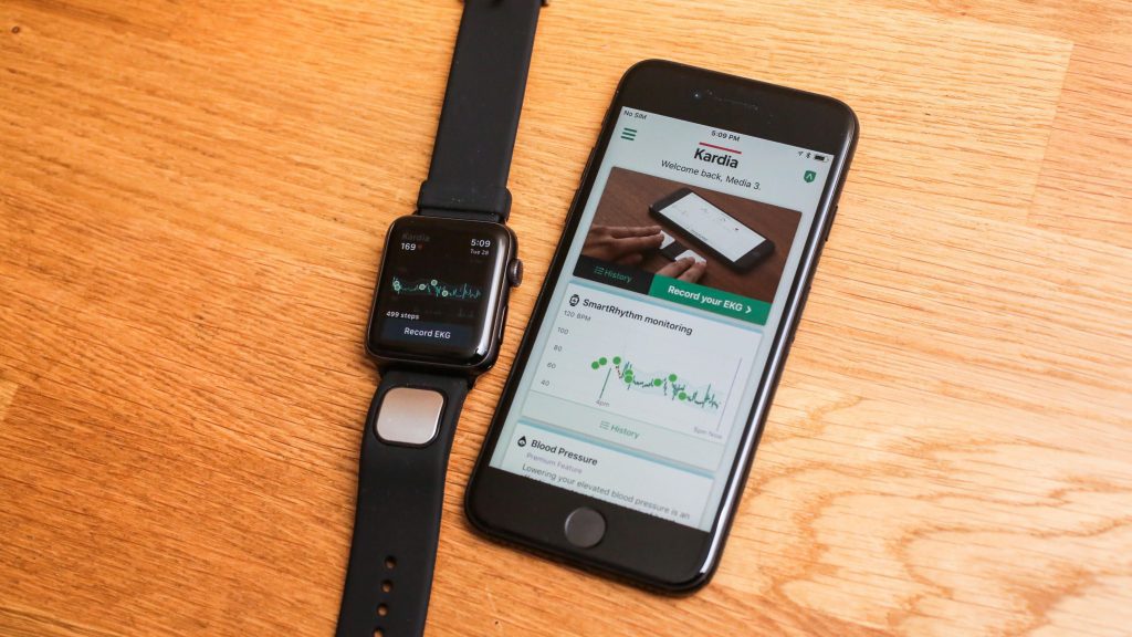 اپل واچ KardiaBand Apple Watch SmartRhythm EKG AliveCor