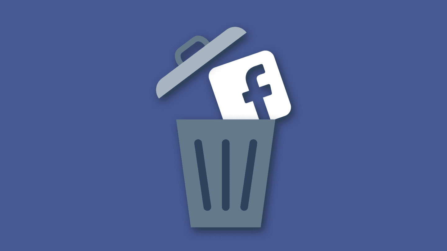 فیس بوک را پاک کنید