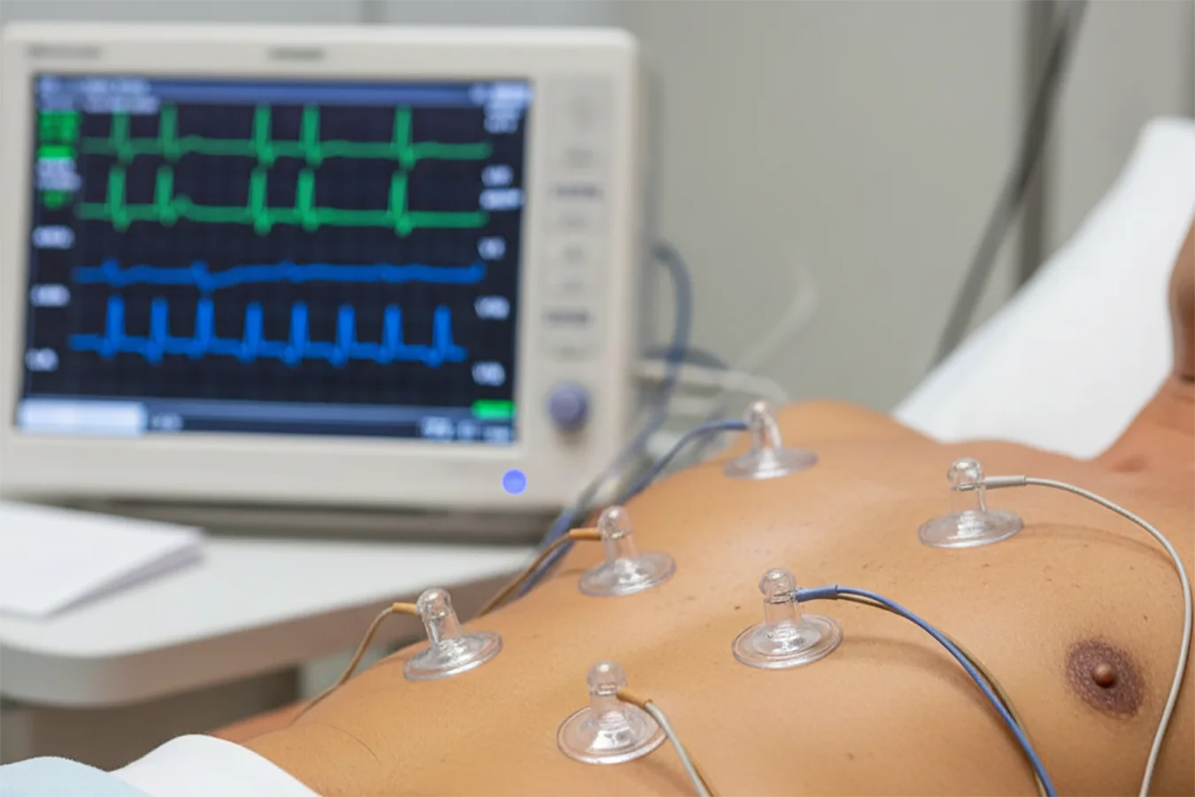 دستگاه نوار قلب ۱۲ لید